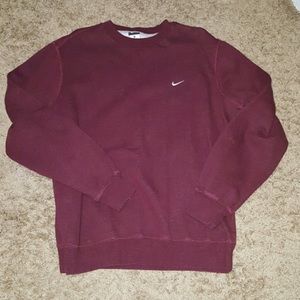 Maroon Nike Crew Neck